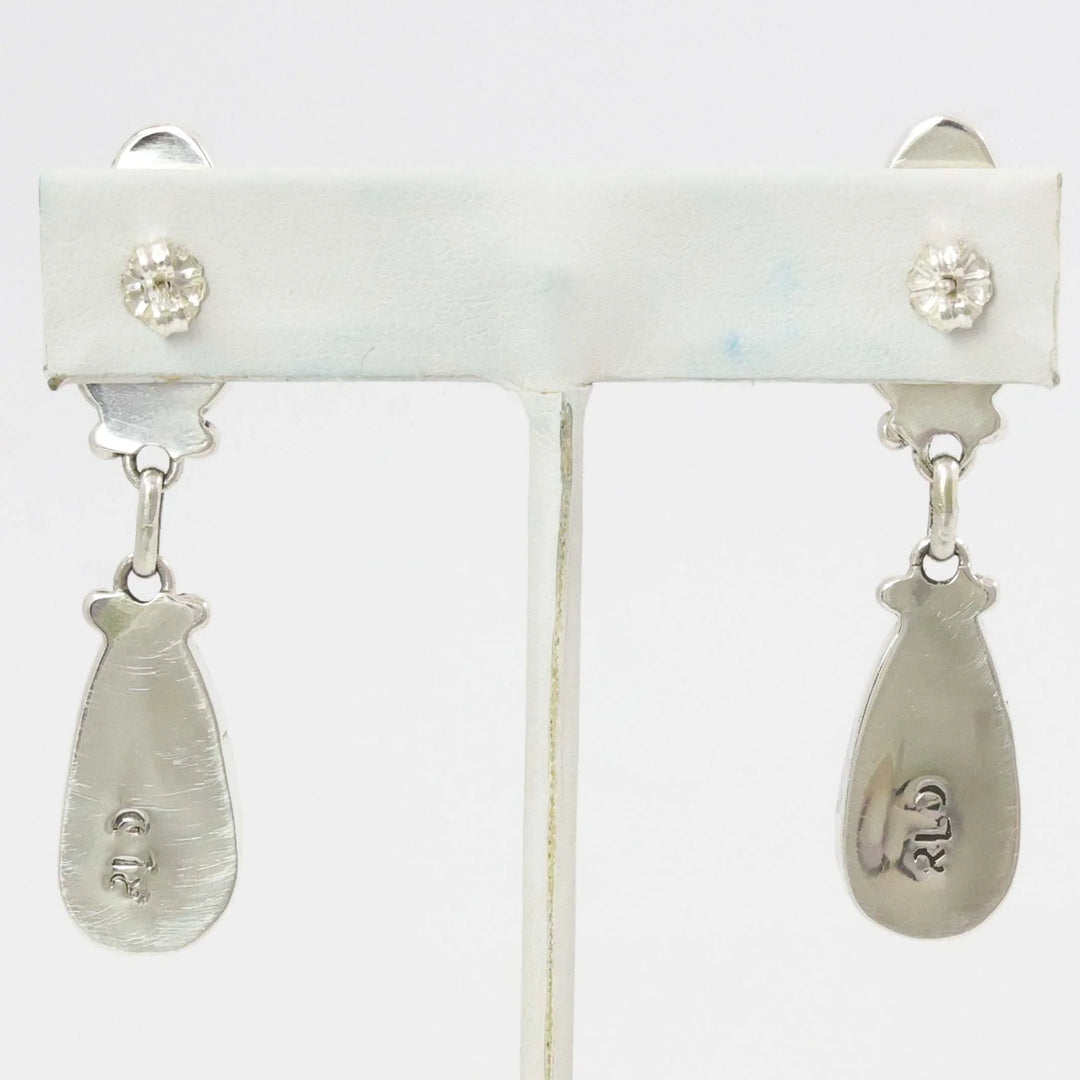 Pink Opal Earrings