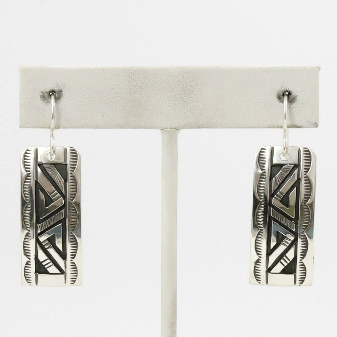 Silver Overlay Earrings