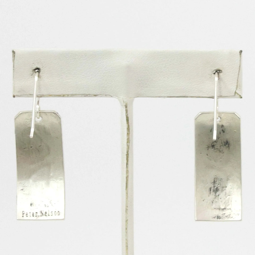 Silver Overlay Earrings