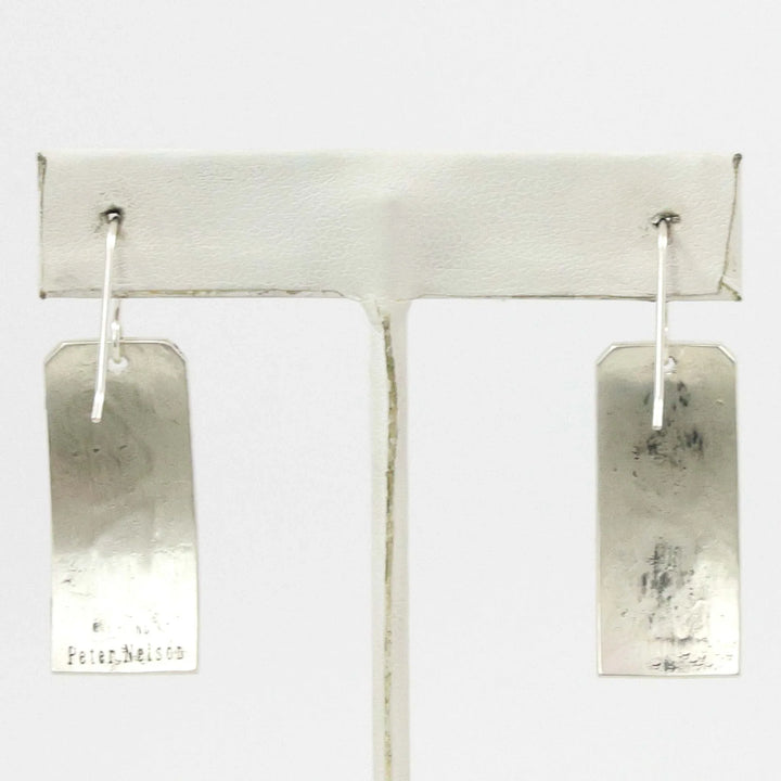 Silver Overlay Earrings