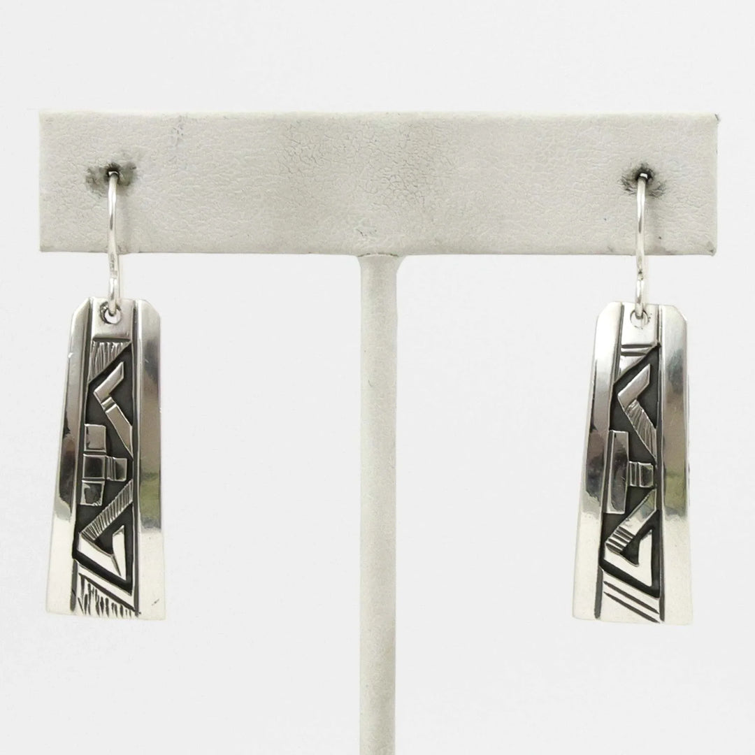 Silver Overlay Earrings