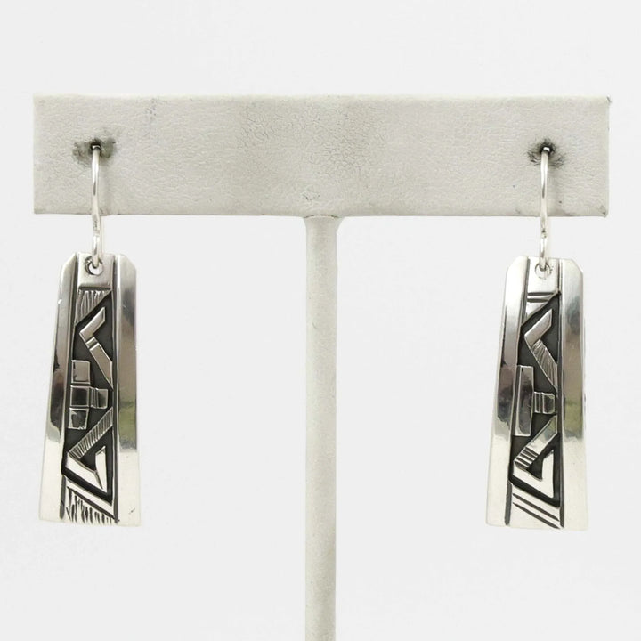Silver Overlay Earrings