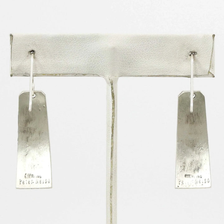 Silver Overlay Earrings