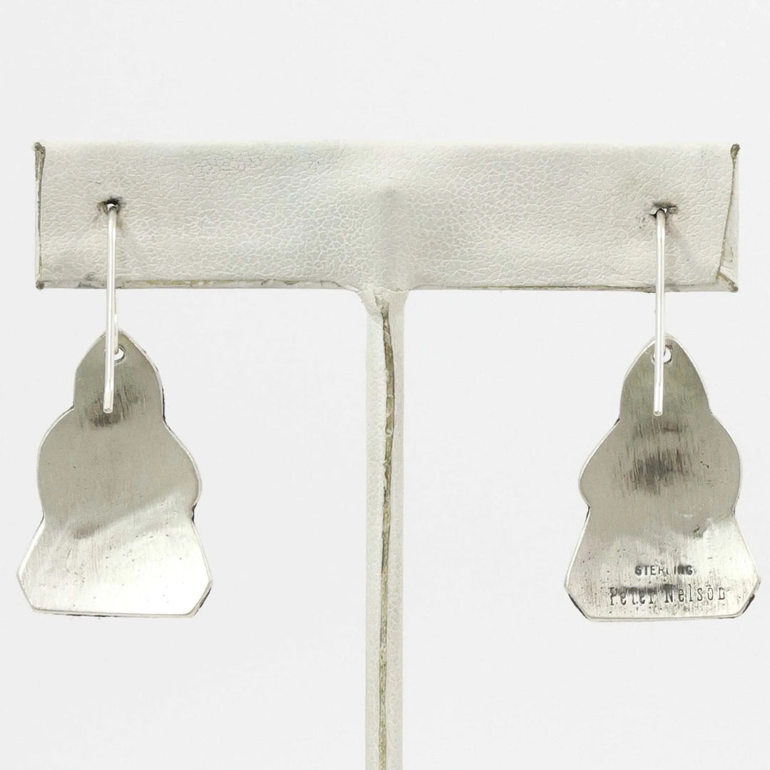 Silver Overlay Earrings
