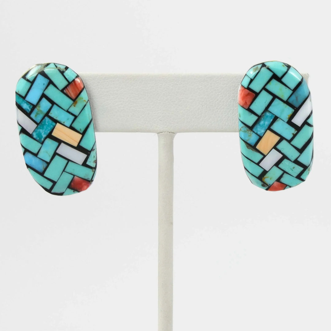 Inlay Earrings