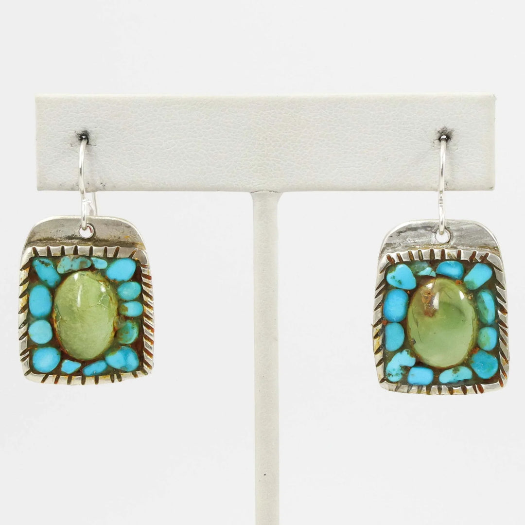 Turquoise Inlay Earrings