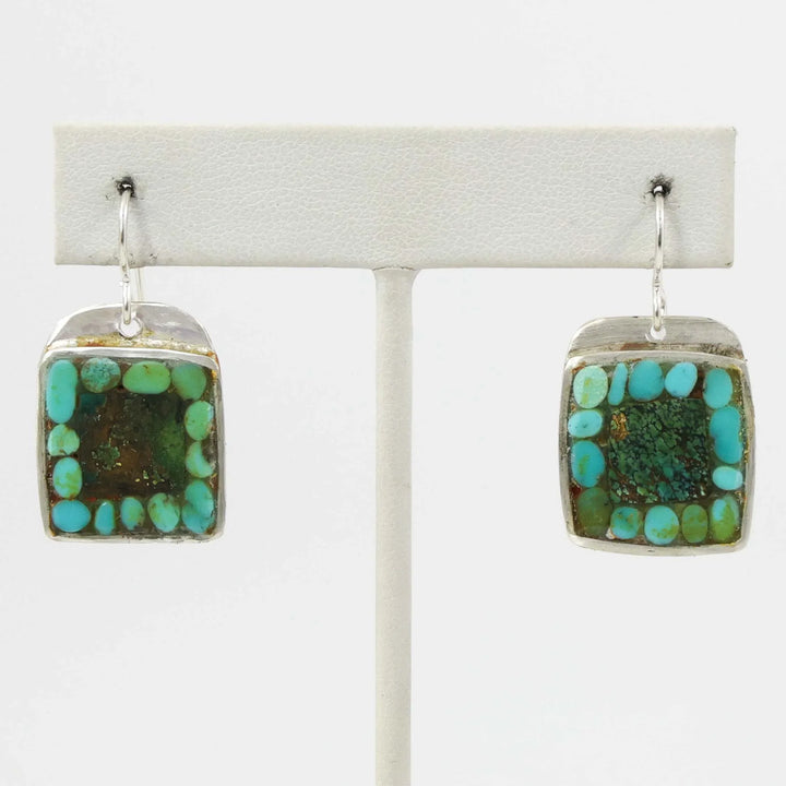 Turquoise Inlay Earrings