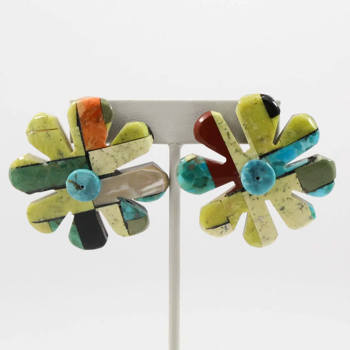 Colorful Flower Earrings