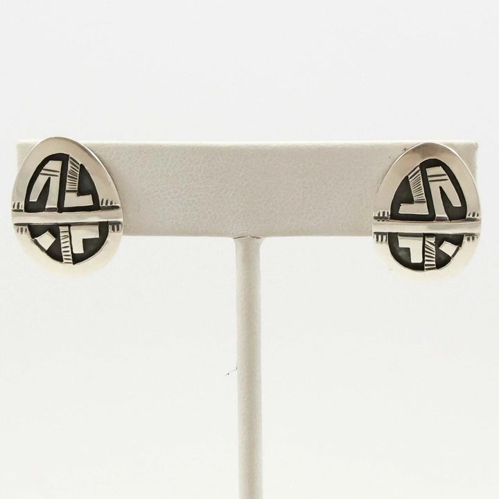 Silver Overlay Earrings
