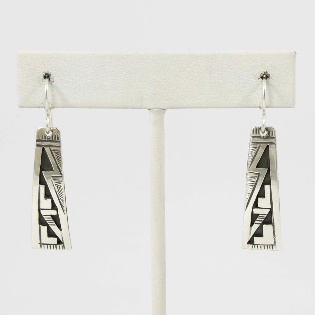 Silver Overlay Earrings