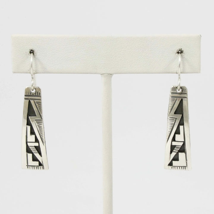 Silver Overlay Earrings