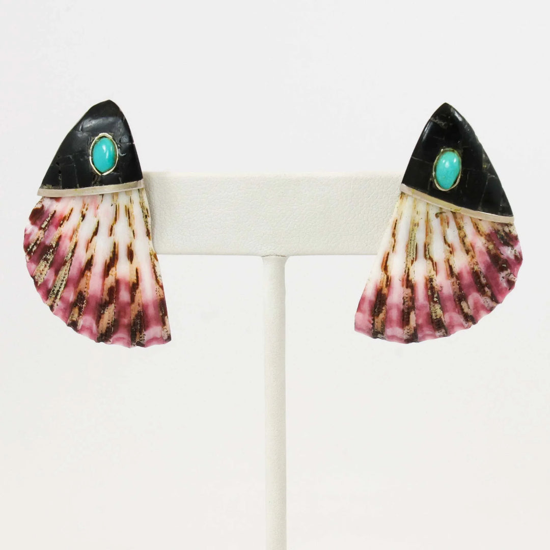 Inlay Shell Earrings