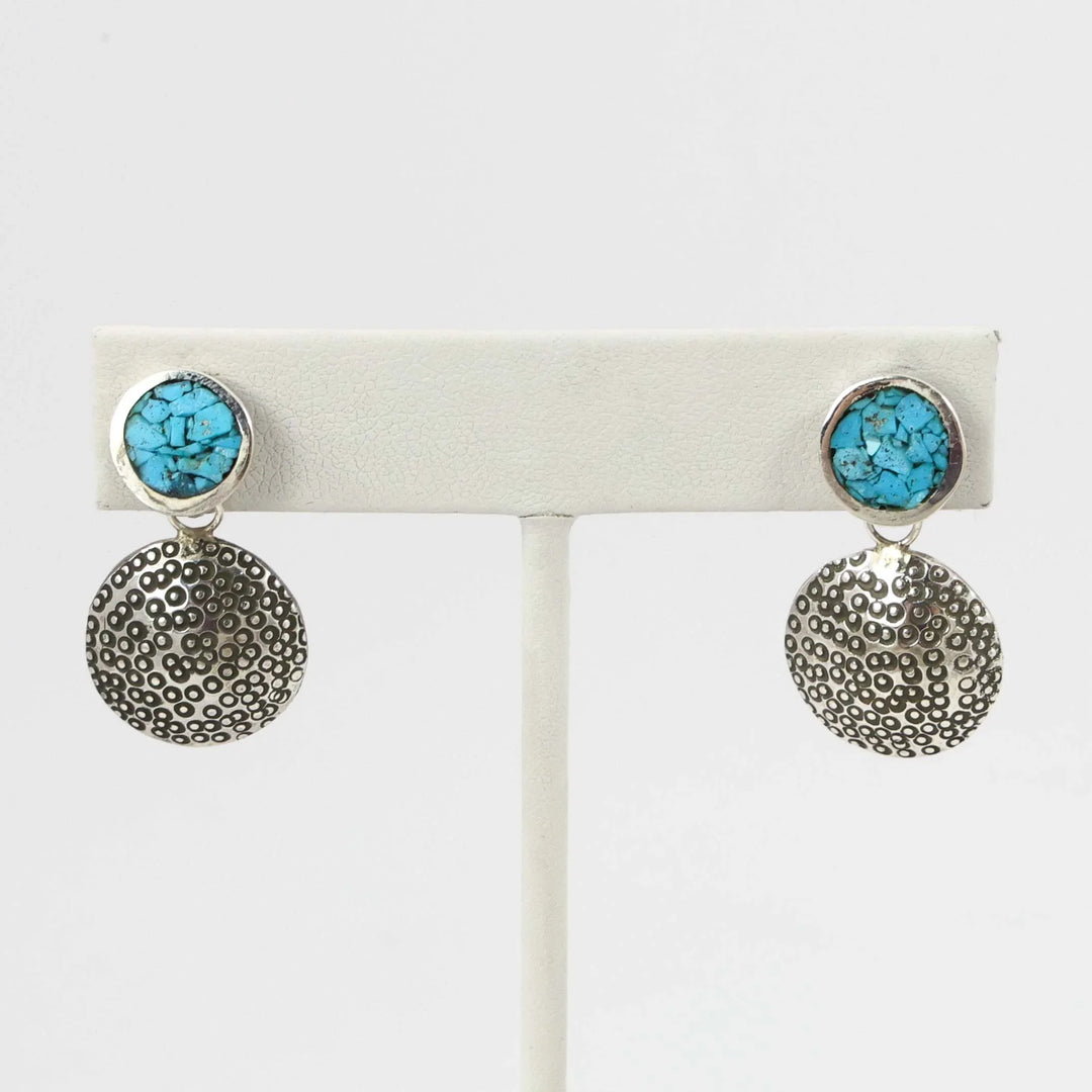 Turquoise Inlay Earrings
