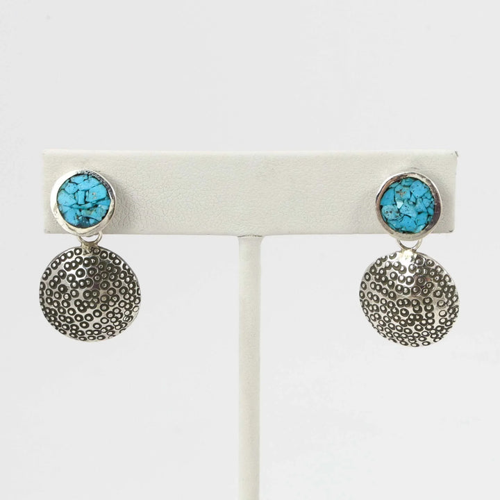 Turquoise Inlay Earrings
