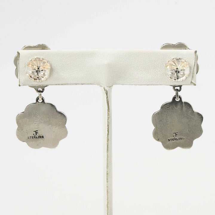 Silver Flower Earrings