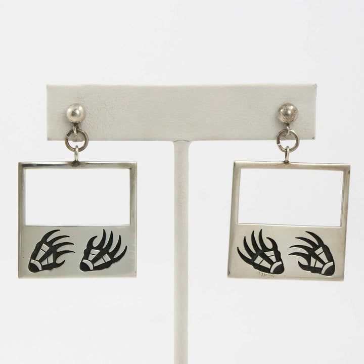 Hopi Bear Paw Earrings