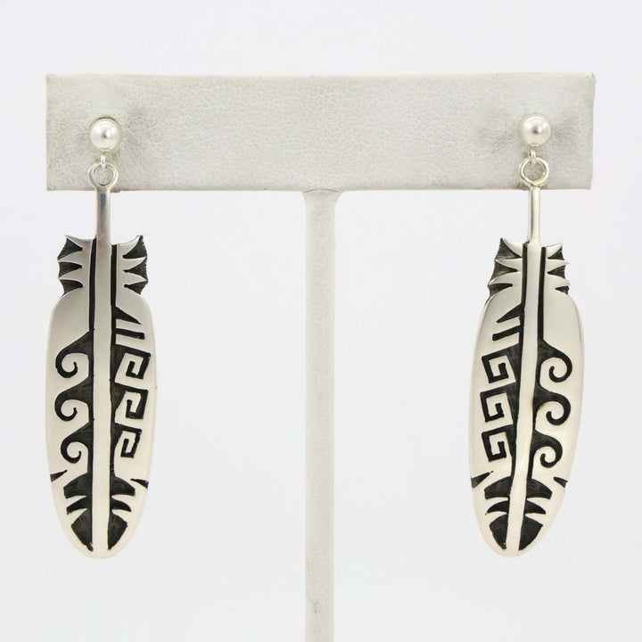 Hopi Feather Earrings