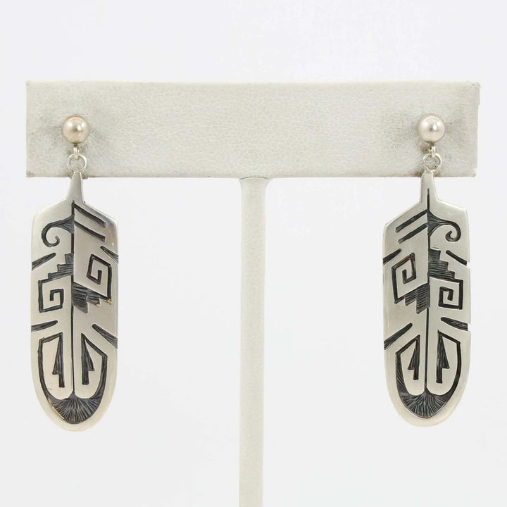 Hopi Feather Earrings