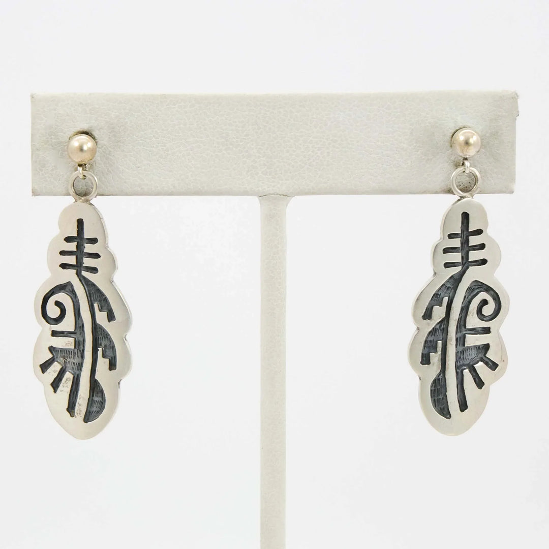 Hopi Feather Earrings