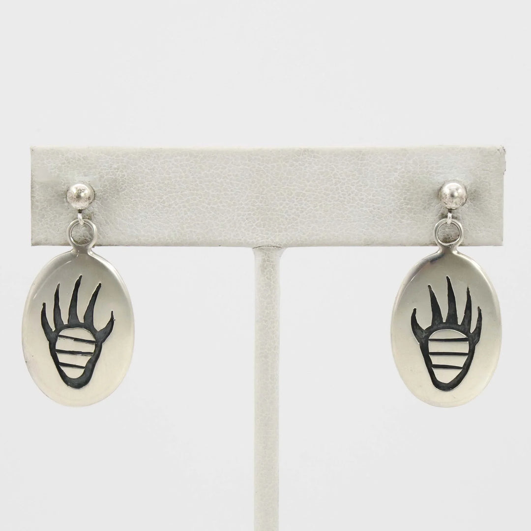 Hopi Bear Paw Earrings