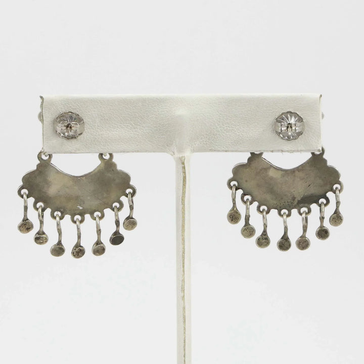 1940s Turquoise Earrings
