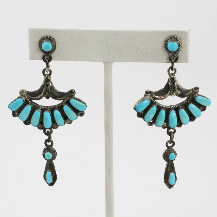1980s Sleeping Beauty Earrings