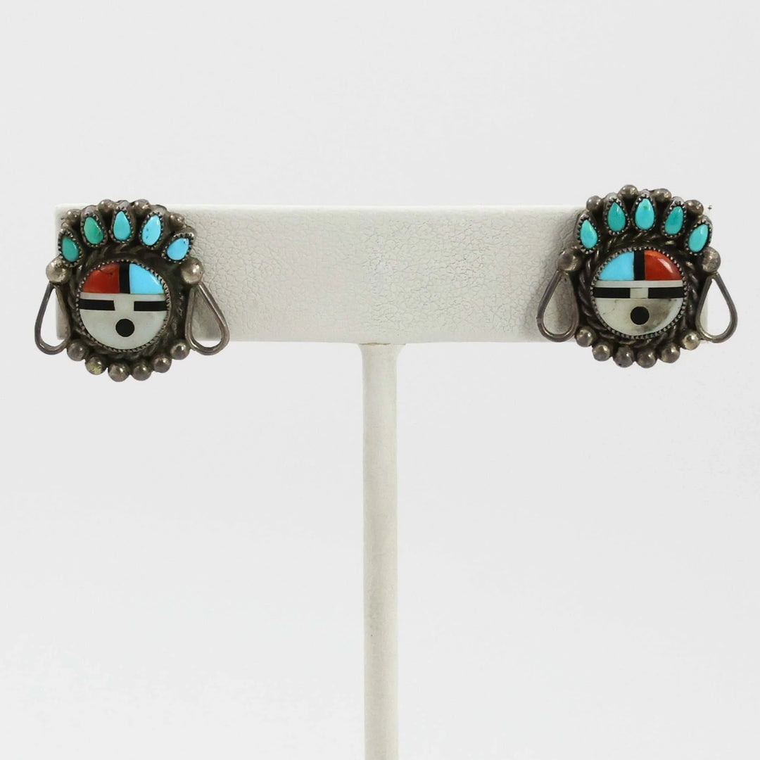 1950s Sunface Earrings