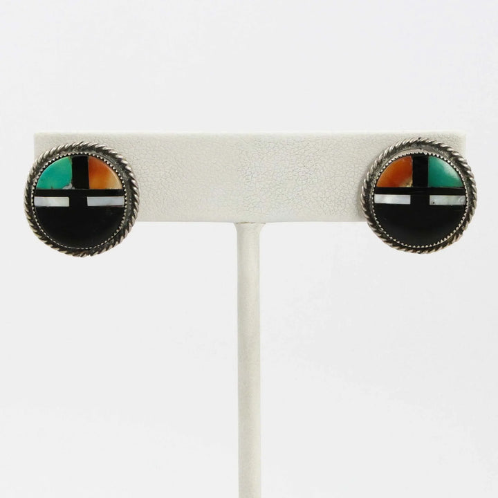 1940s Sunface Earrings