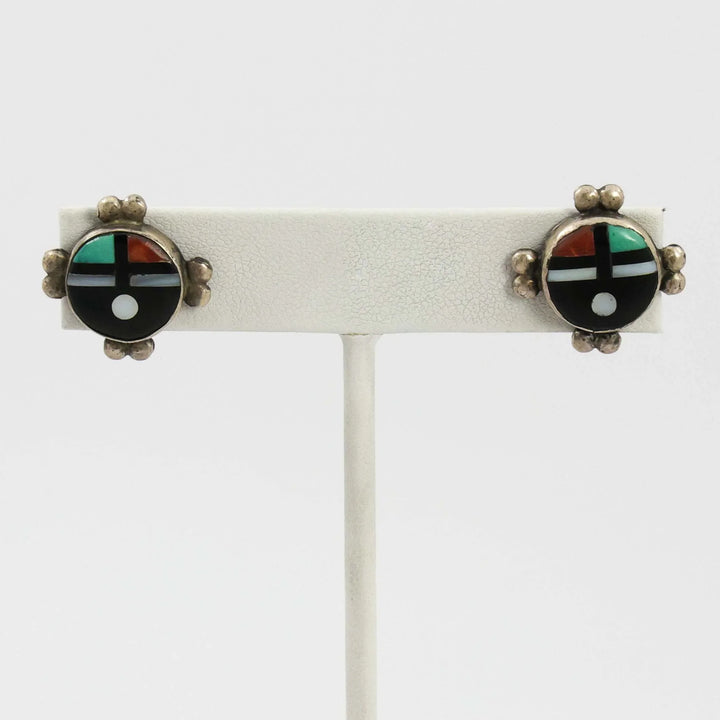 1940s Sunface Earrings