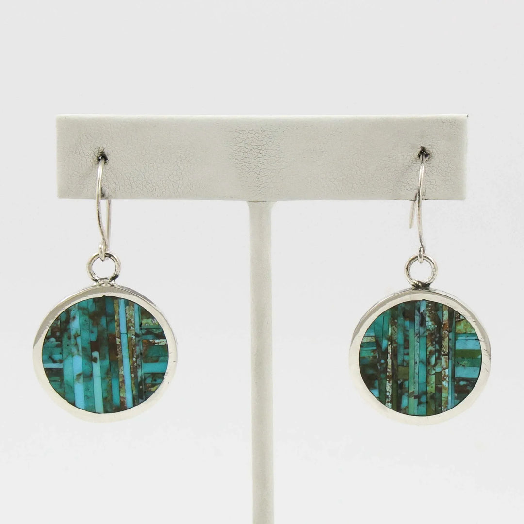 Inlay Turquoise Earrings