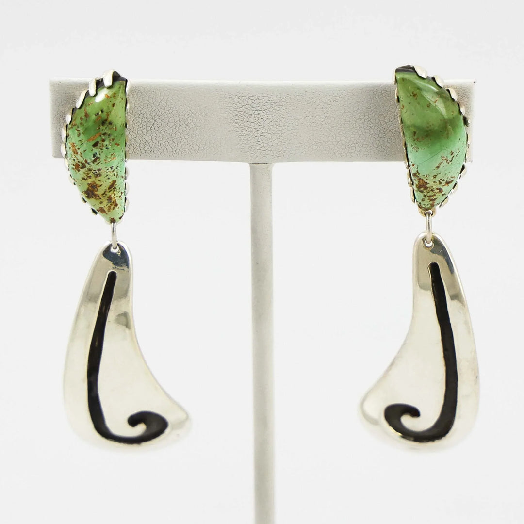 Pilot Mountain Turquoise Earrings
