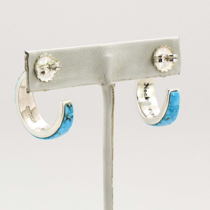 Ithaca Peak Turquoise Hoops