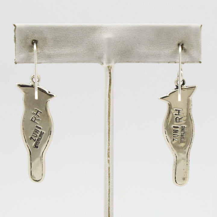 Cardinal Earrings