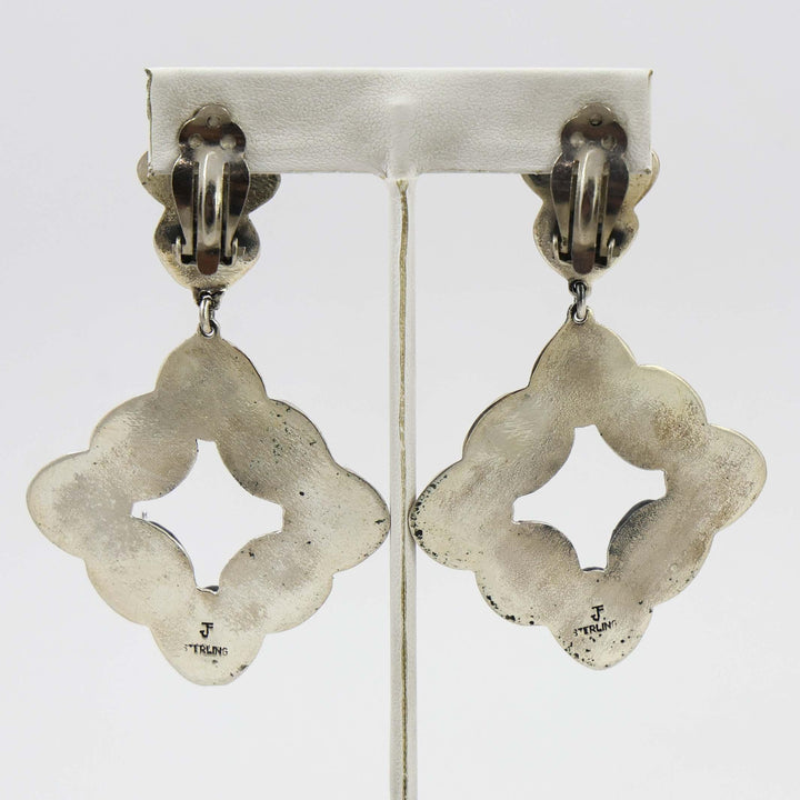 Clip Spiny Oyster Shell Earrings