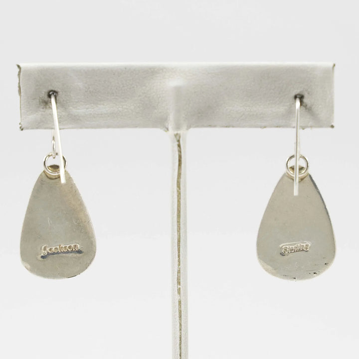 White Buffalo Earrings