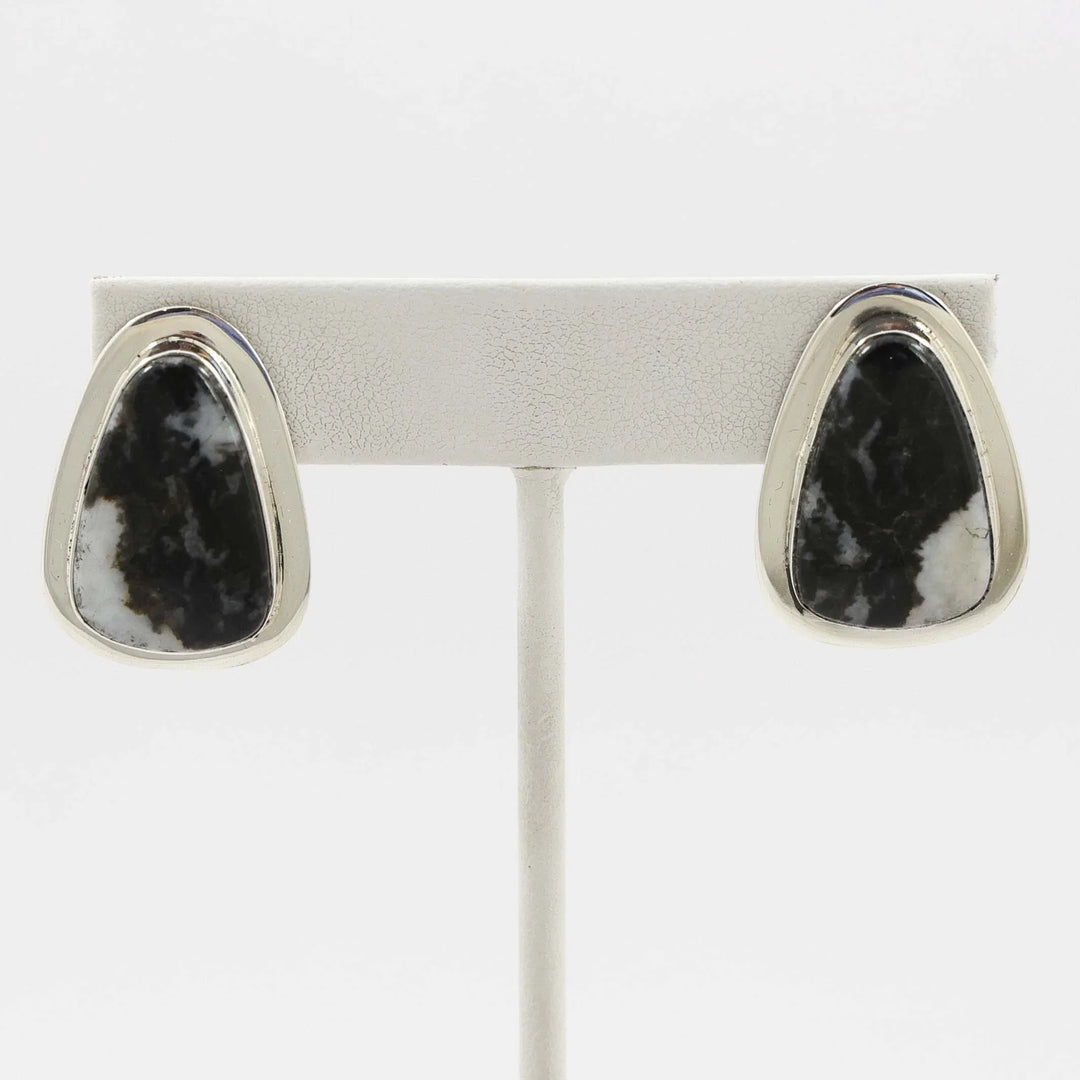 White Buffalo Earrings