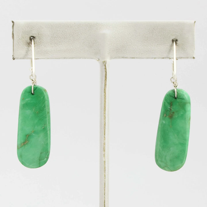 Variscite Slab Earrings
