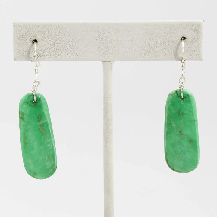 Variscite Slab Earrings