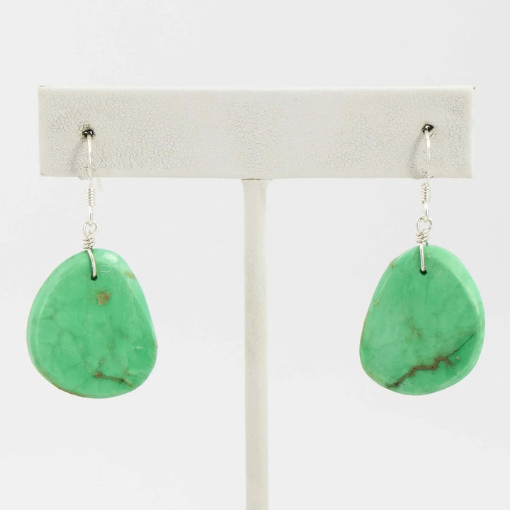 Variscite Slab Earrings