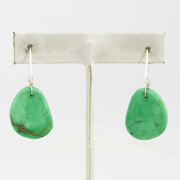 Variscite Slab Earrings