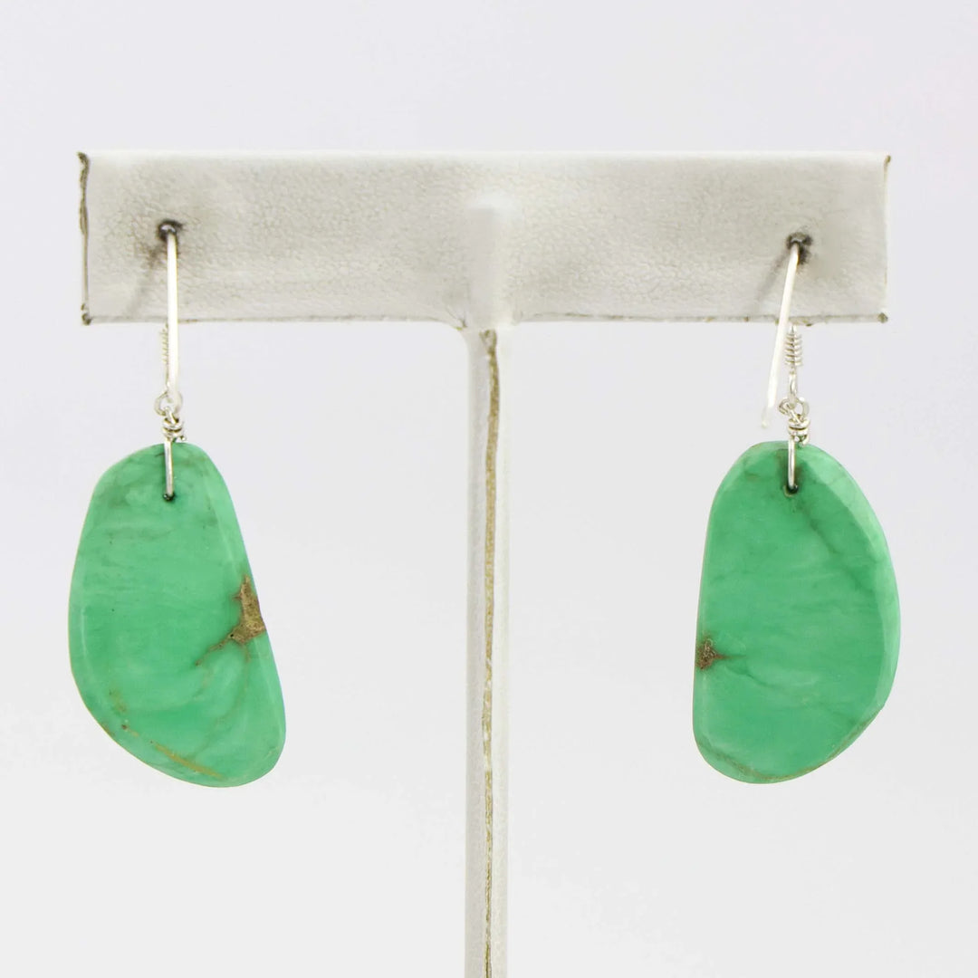 Variscite Slab Earrings
