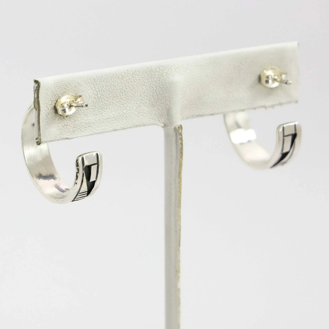 Silver Hoop Earrings