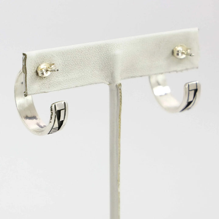 Silver Hoop Earrings