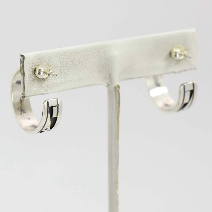 Silver Hoop Earrings