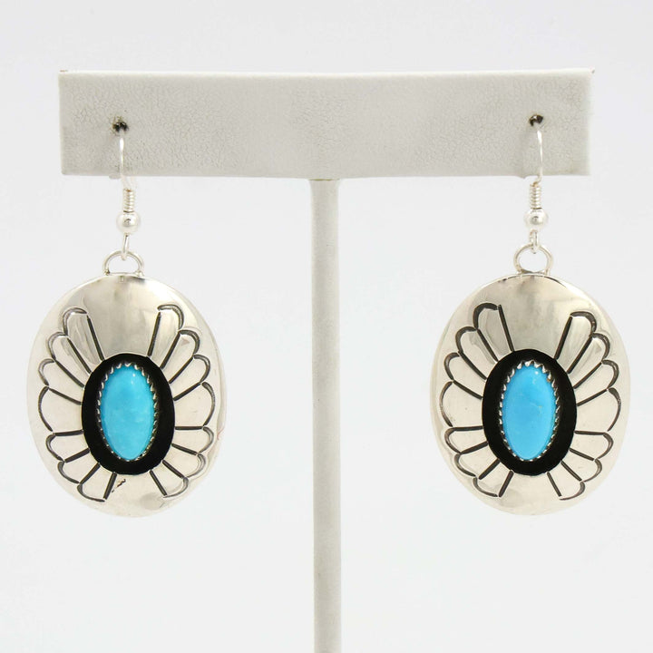 Sleeping Beauty Turquoise Earrings