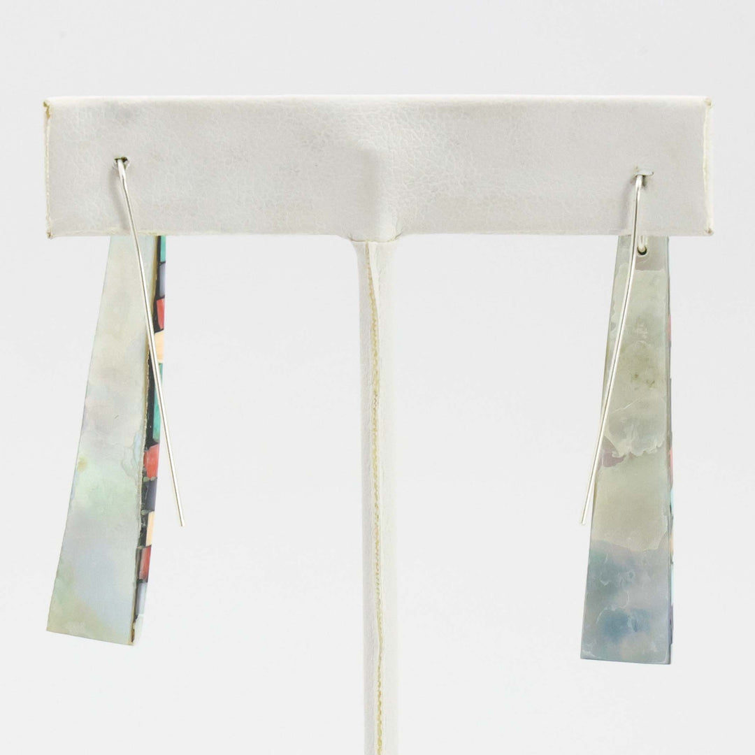 Inlay Shell Earrings