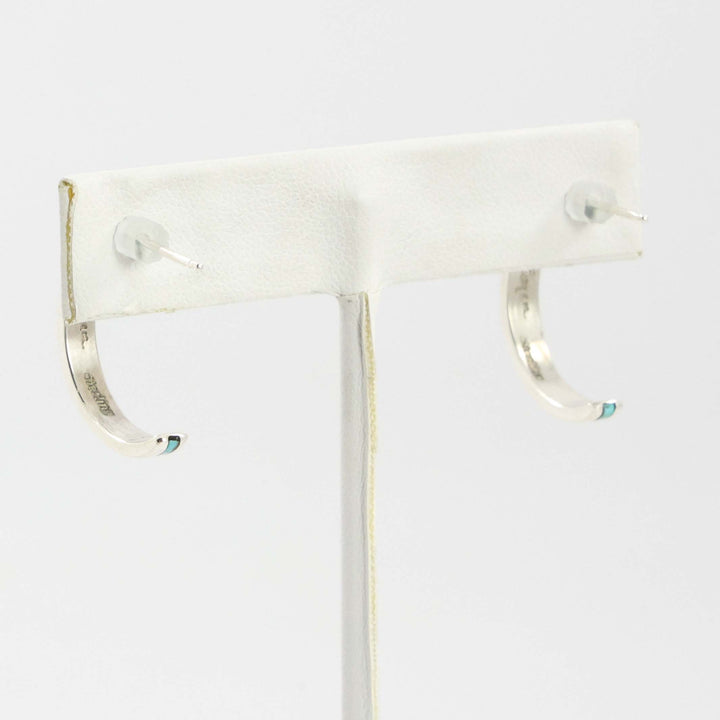 Inlay Hoop Earrings
