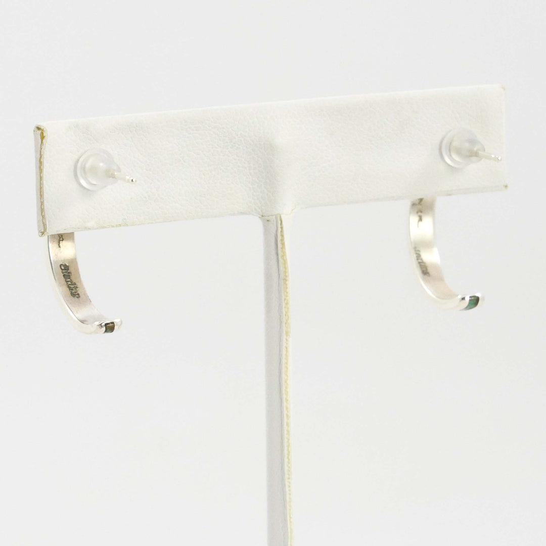 Inlay Hoop Earrings