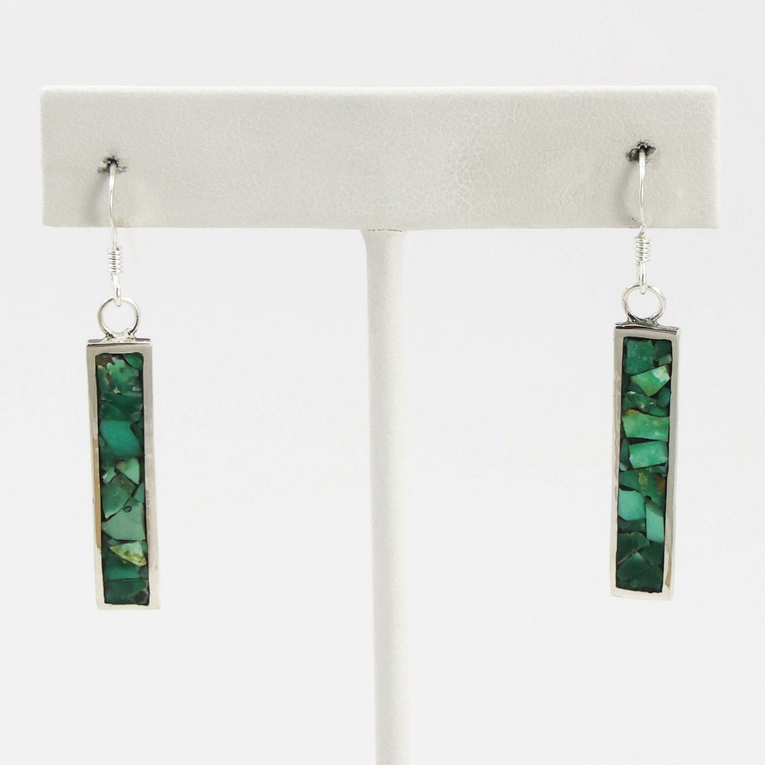 Inlay Turquoise Earrings