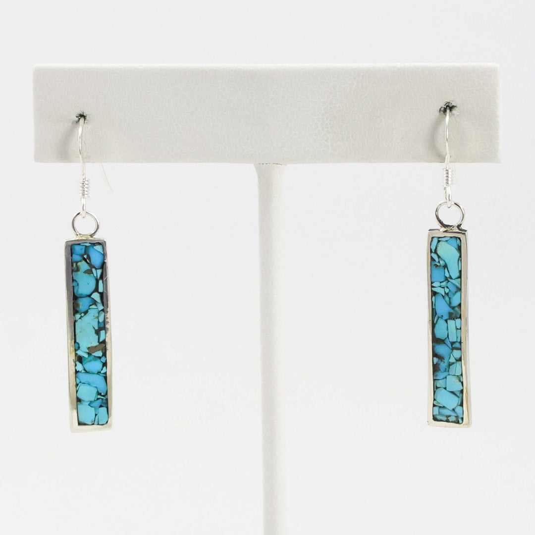 Inlay Turquoise Earrings
